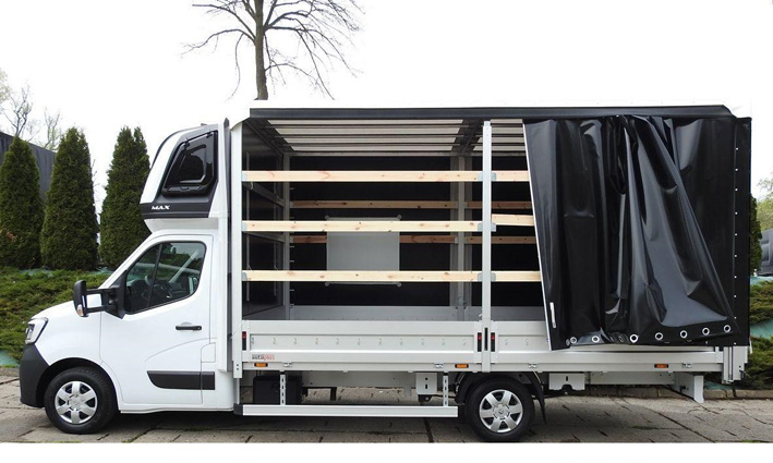 Vano di carico extra-largo per 12 pallet EPAL