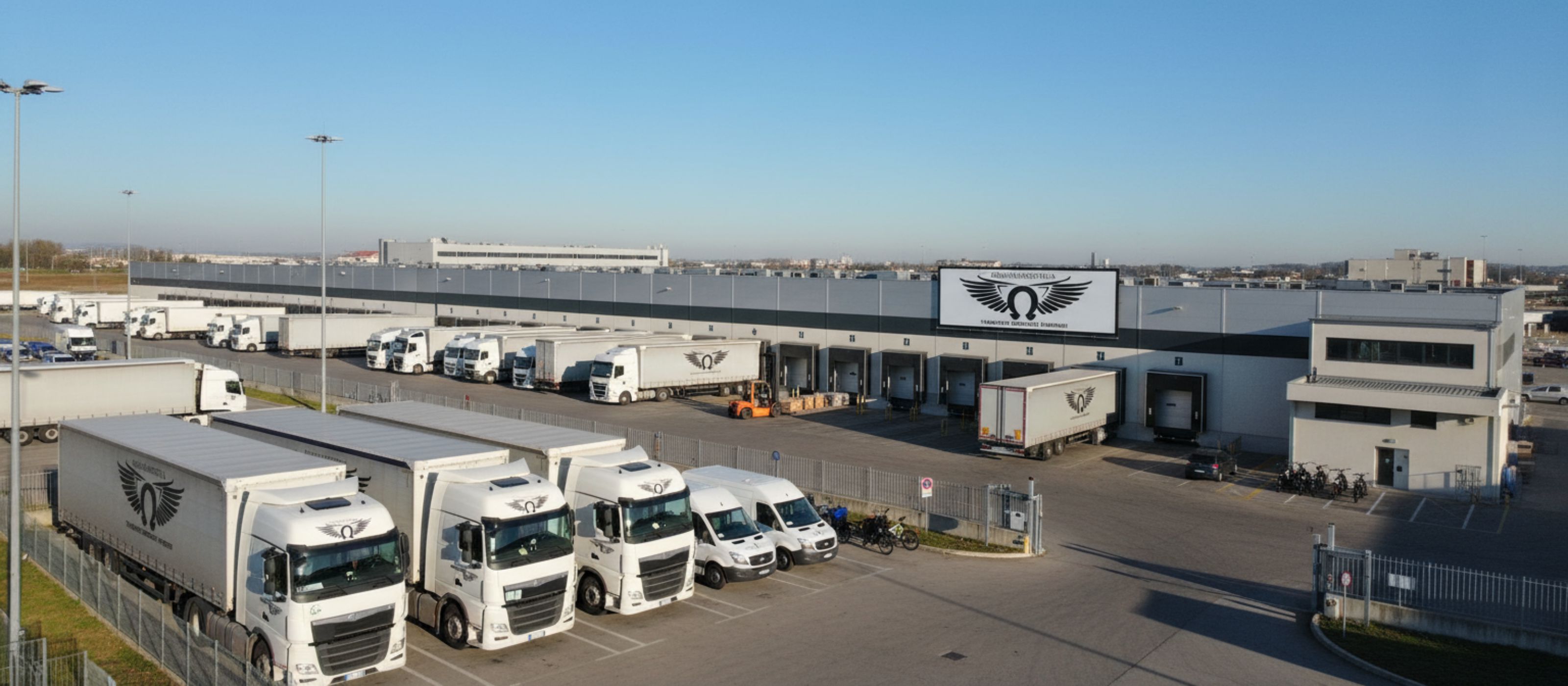 Team Omega Logistica pronto alla consegna